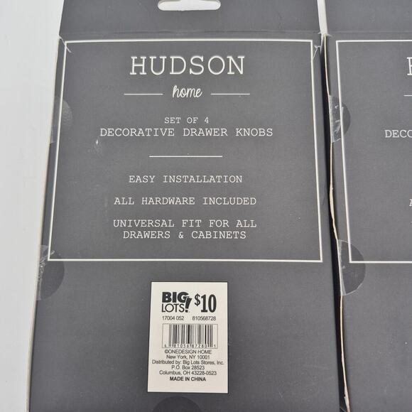 Two Hudson Home Set Of 4 Decorative Yellow Star Drawer Knobs - Picture 4 of 5